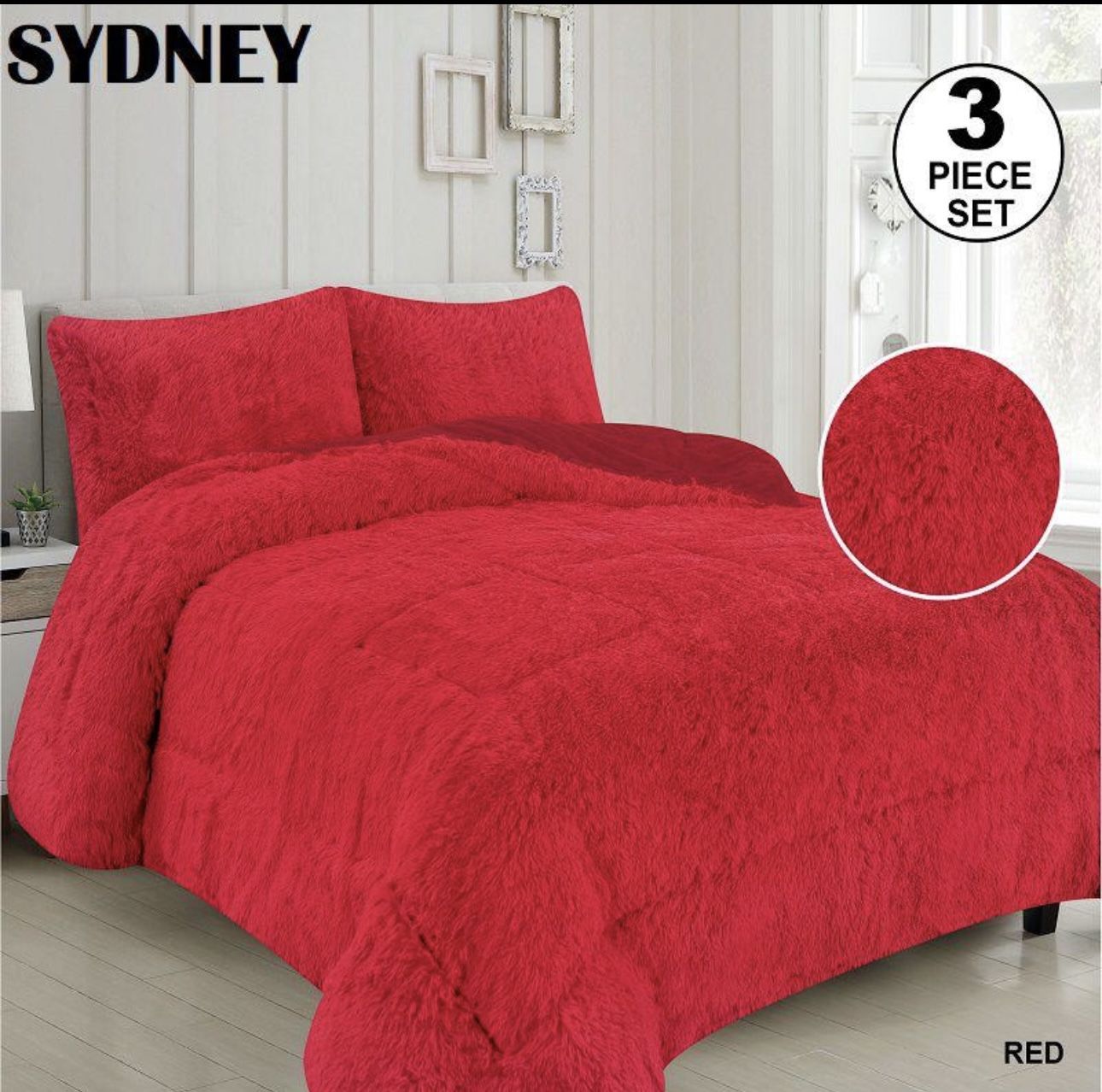 Cobija Calientita Roja