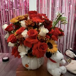 Snoopy Fall Arrangement 