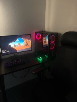 Gaming pc set up