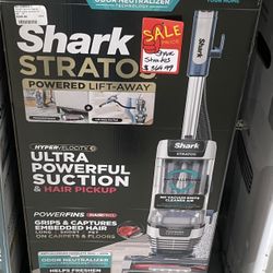 Overview    +3 This is a Shark Stratos Upright Vacuum with DuoClean PowerFins HairPro 