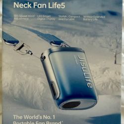 JisuLife Neck Fan Life5 - Tiny portable personal FAN