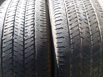265 65 18 two Bridgestone tires $20 each