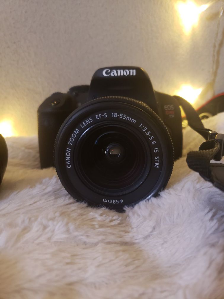 T5i Canon EOS Rebel Camera w/2 Lenses