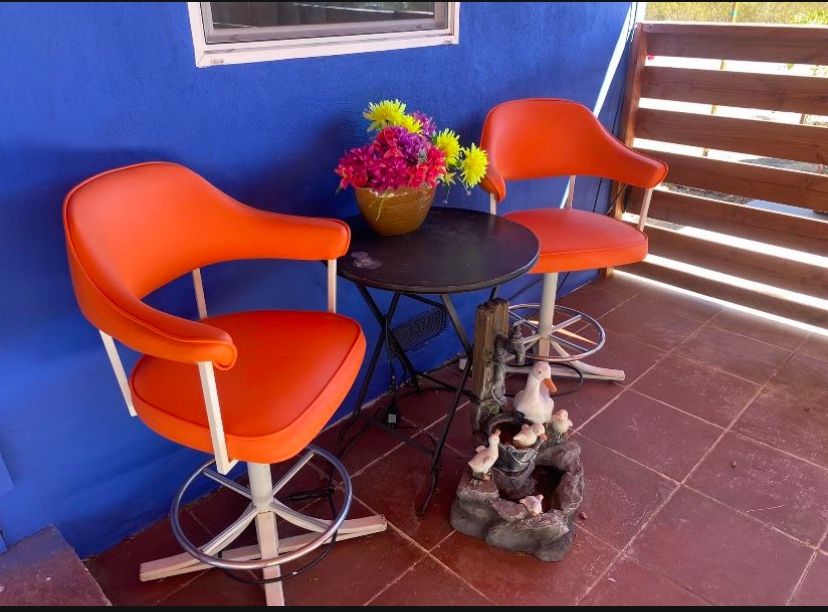 Mid Century Modern Stools