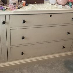 Restoration Hardware Dresser With Hamper