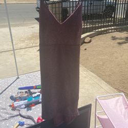 Pink Glittery Dress 