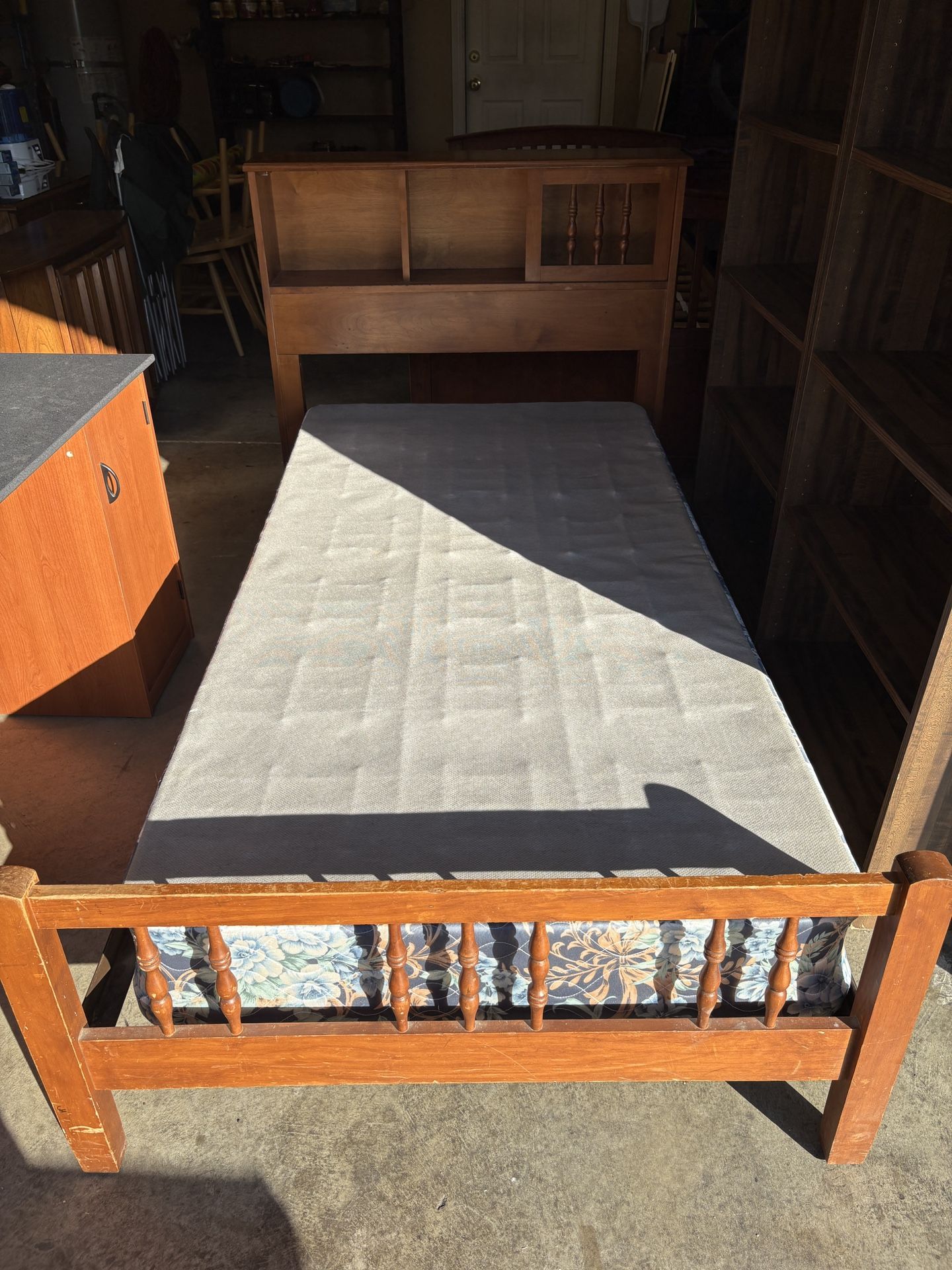 Bed Frame And Box Spring 