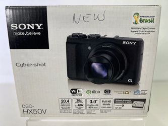 Sony Cyber-shot DSC-HX50 20.4MP 30x Optical Zoom Digital Camera Black