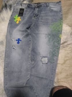 Chrome Heart Men's Jeans Size 40