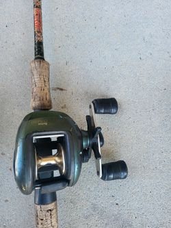 3 Shimano Curado Bantam CU-200 Right Handed Reels And Rods. 80 For ALL 3.  for Sale in Prairieville, LA - OfferUp
