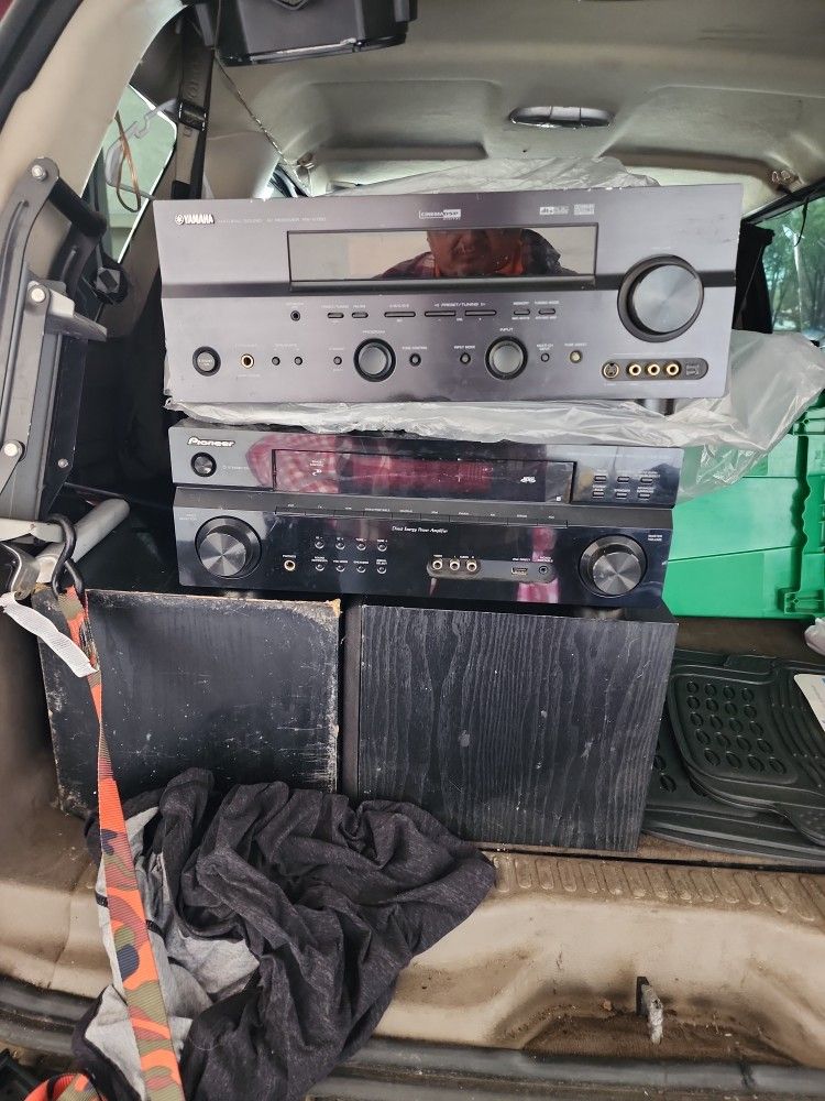 Yamaha And Pioneer Av Receiver's 