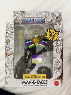 Masters of the Universe Man-E-Faces Sketchbook Series