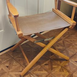 Director Chair, Folding, Brown Canvas, Gold Medal Inc.