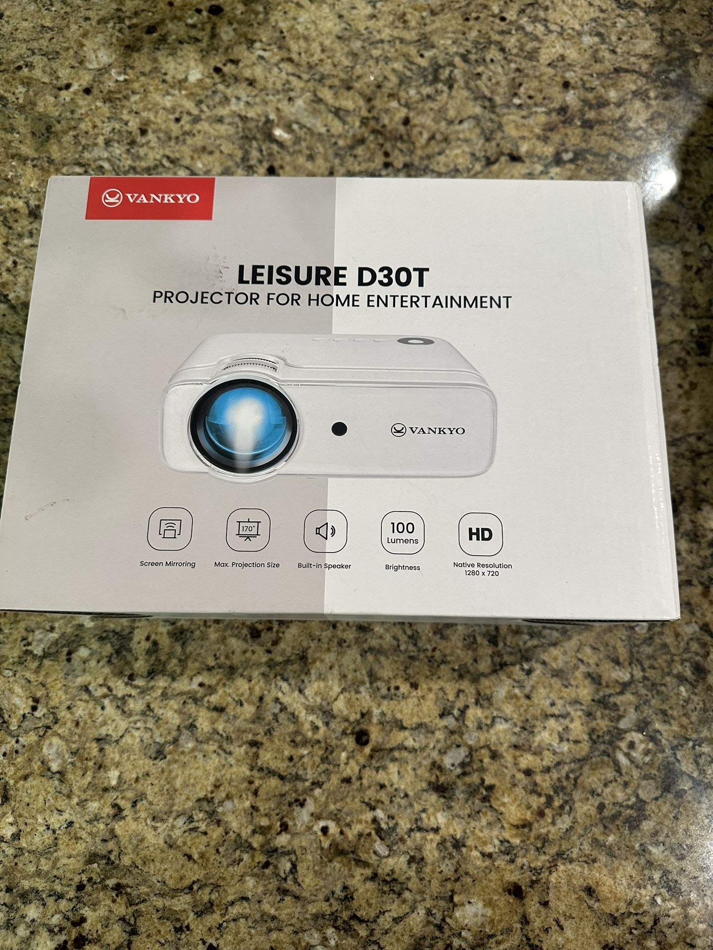 Projector 1280x720 Brand New