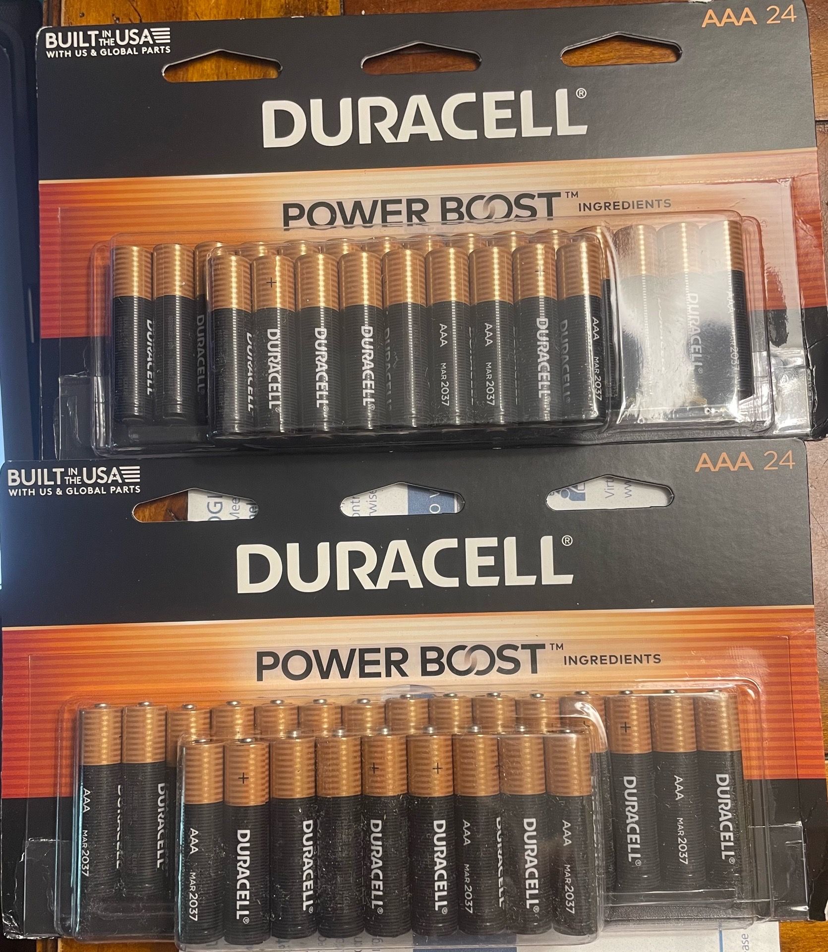 Duracell Coppertop Batteries