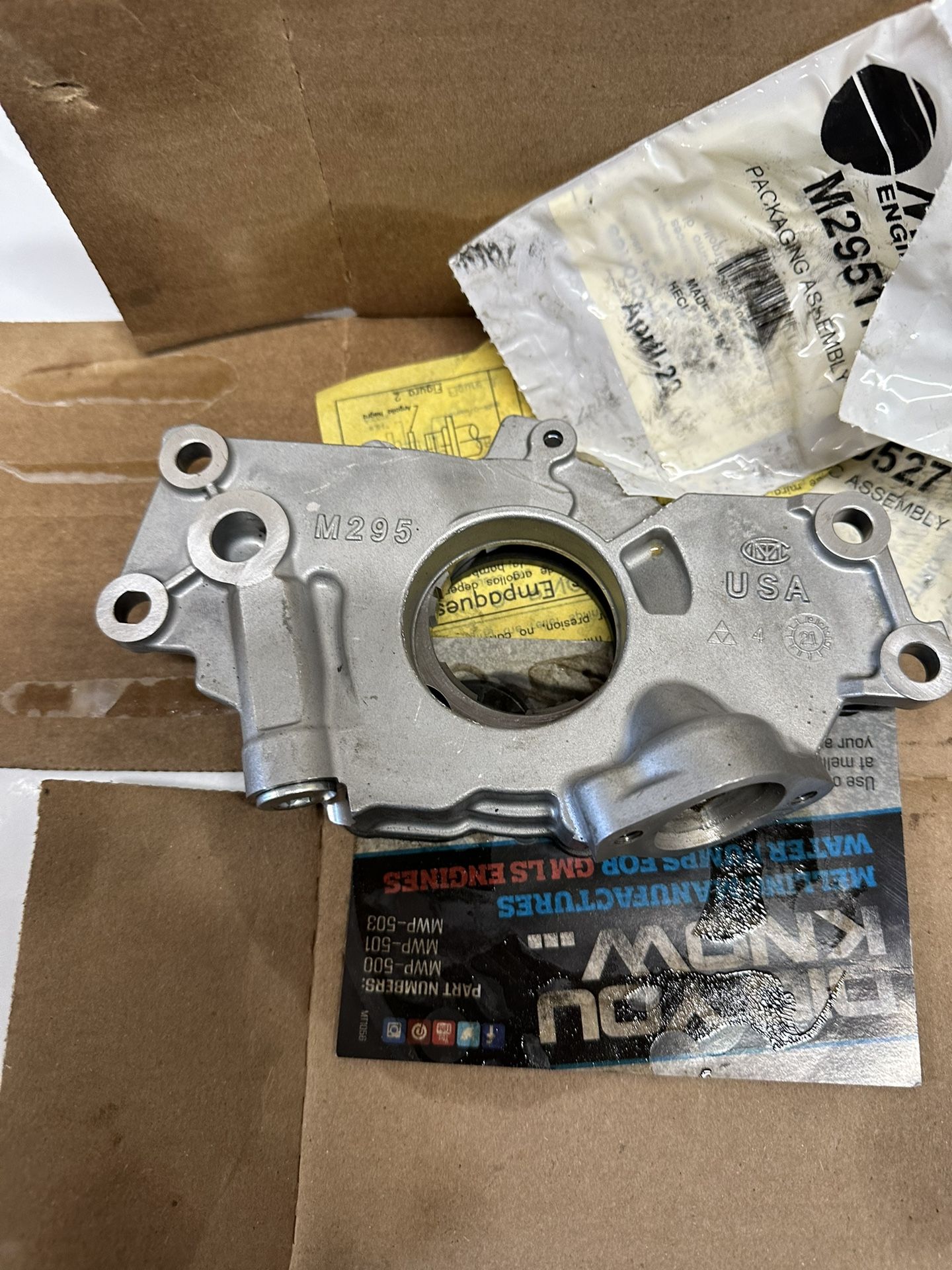 Melling M295 Standard Volume, Standard Pressure LS Oil Pump