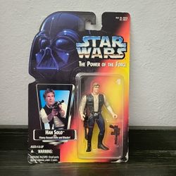 NIP Kenner Star Wars Power Of The Force Orange Card Action Figure (A)
