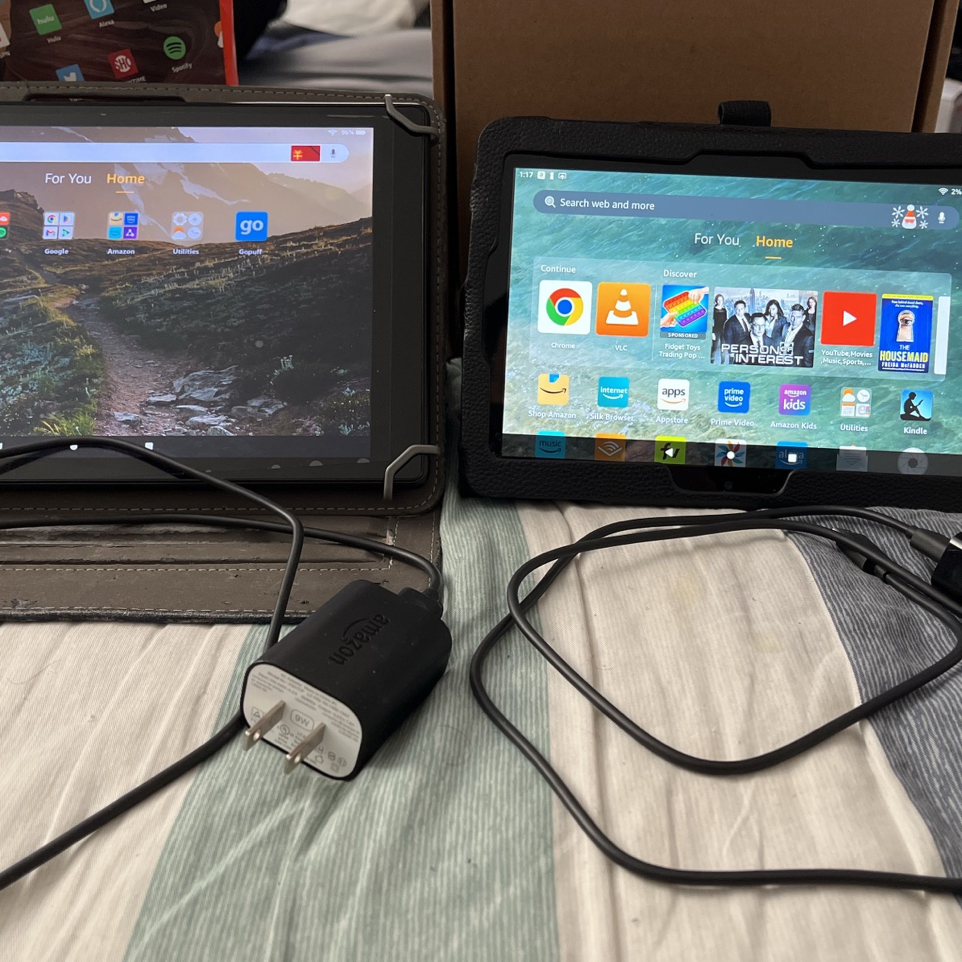 Amazon Fire HD 10 Tablet And Amazon Fire HD 8 Tablet