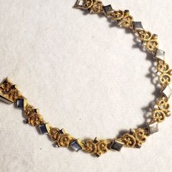 Small 6.5 Inch Golden Colored Bracelet