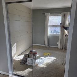 Mirrored Closet Doors 