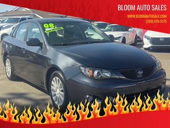 2008 Subaru Impreza Sedan (Natl)