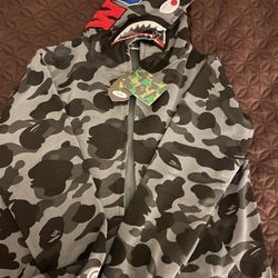 Bape ABC Camo Shark Full Zip Hoodie
