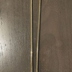 Gold Chain And Pendant 