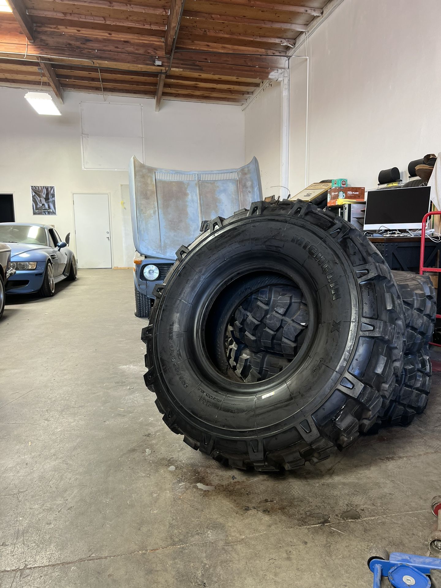 46” Inch 395/85R20 Michelin XML Military Tires Brand New!