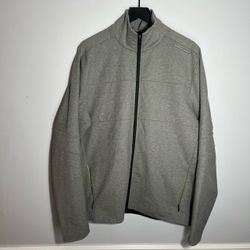 Porsche Design x Puma T7 Sweat Jacket Mens Large Nardo Grey Track