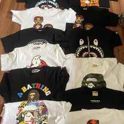 Bape And Vlone T Shirts 