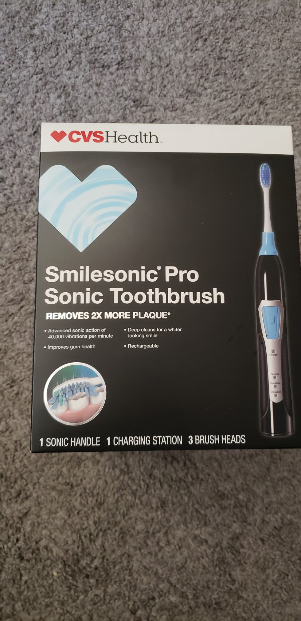 NEW Smilesonic Pro Toothbrush
