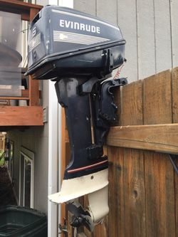 6 HP Evinrude motor in good condition