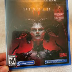 Diablo PS4 Game