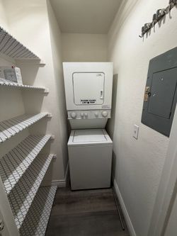 Free washer/dryer
