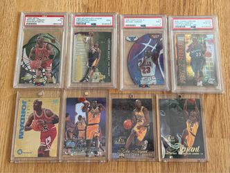 Jordan and Kobe Basketball cards