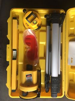 360 Rotary Laser Kit And Laser Level 