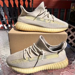 Adidas “Yeezy Boost 350 V2 Flax” FX9028 Size 9.5 for Sale in  display picture 3
