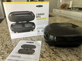 Bella Burger and Panini Maker