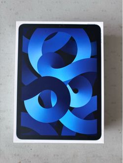 Apple iPad Air 5 (M1) 256GB Blue + Logitech Combo Touch