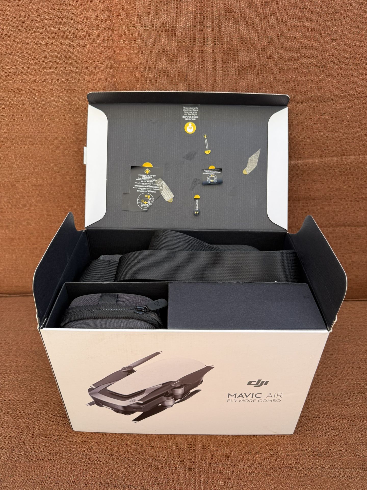 DJI Mavic Air Fly More Combo - Foldable, Pocket-Portable Drone - Onyx Black...