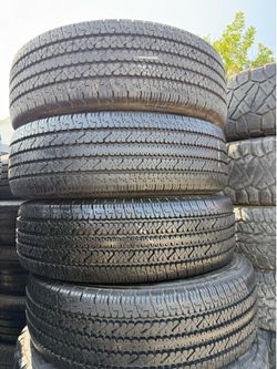 245/75r16 Bridgestone tires en excelentes condiciones de vida las 4