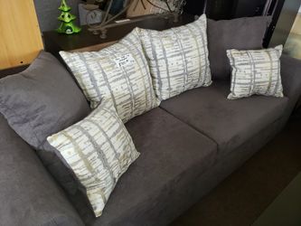 New Grey 2pc Sofa Set