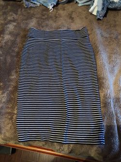 Black & white skirt