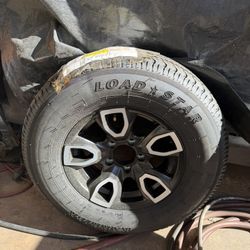 New Rv Tire And Aluminum Rim