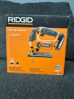 RIDGID 18V Jig Saw Kit/ w Battery and Charger