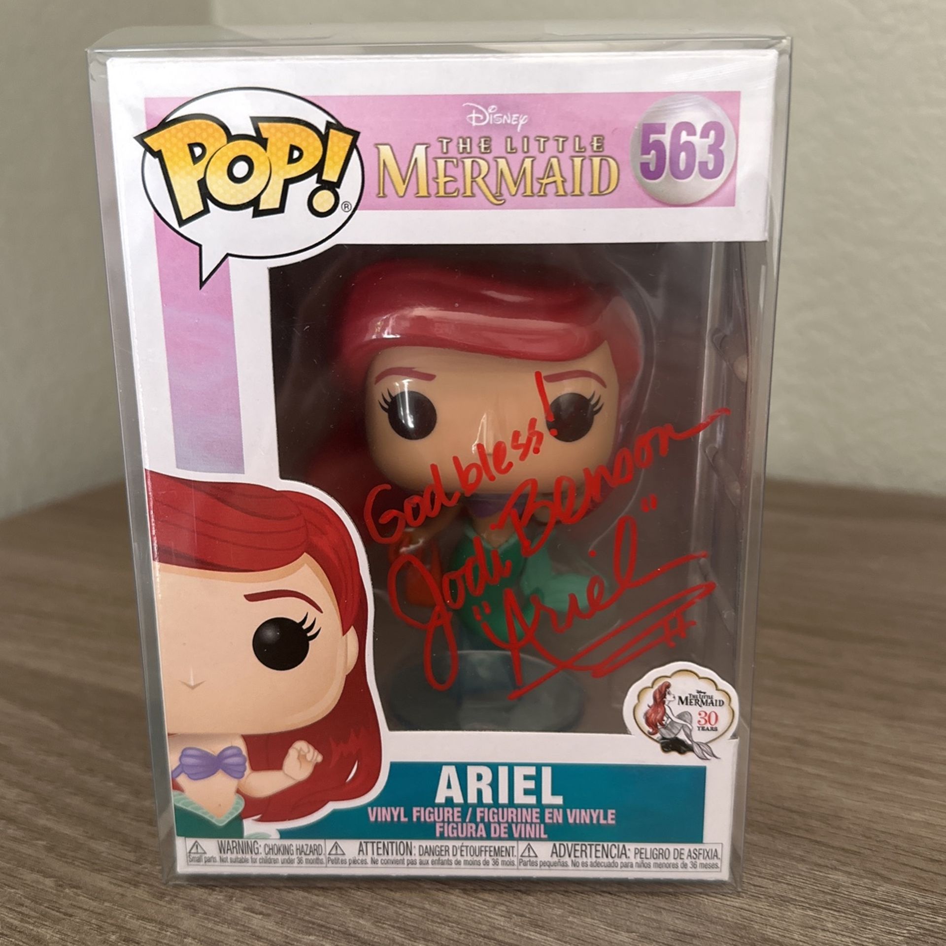 Signed Pop By Jodi Benson
