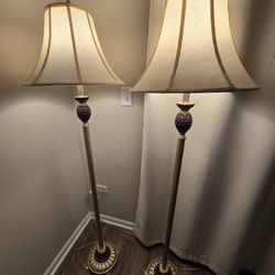 Offer me 60 Inc High  2 x  Floor Lamps 