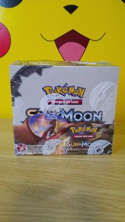Sun And Moon Sealed Burning Shadows Booster Box