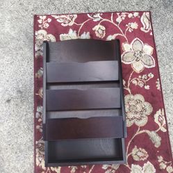 Heavy Wall Mail Organizer And Key Hook 