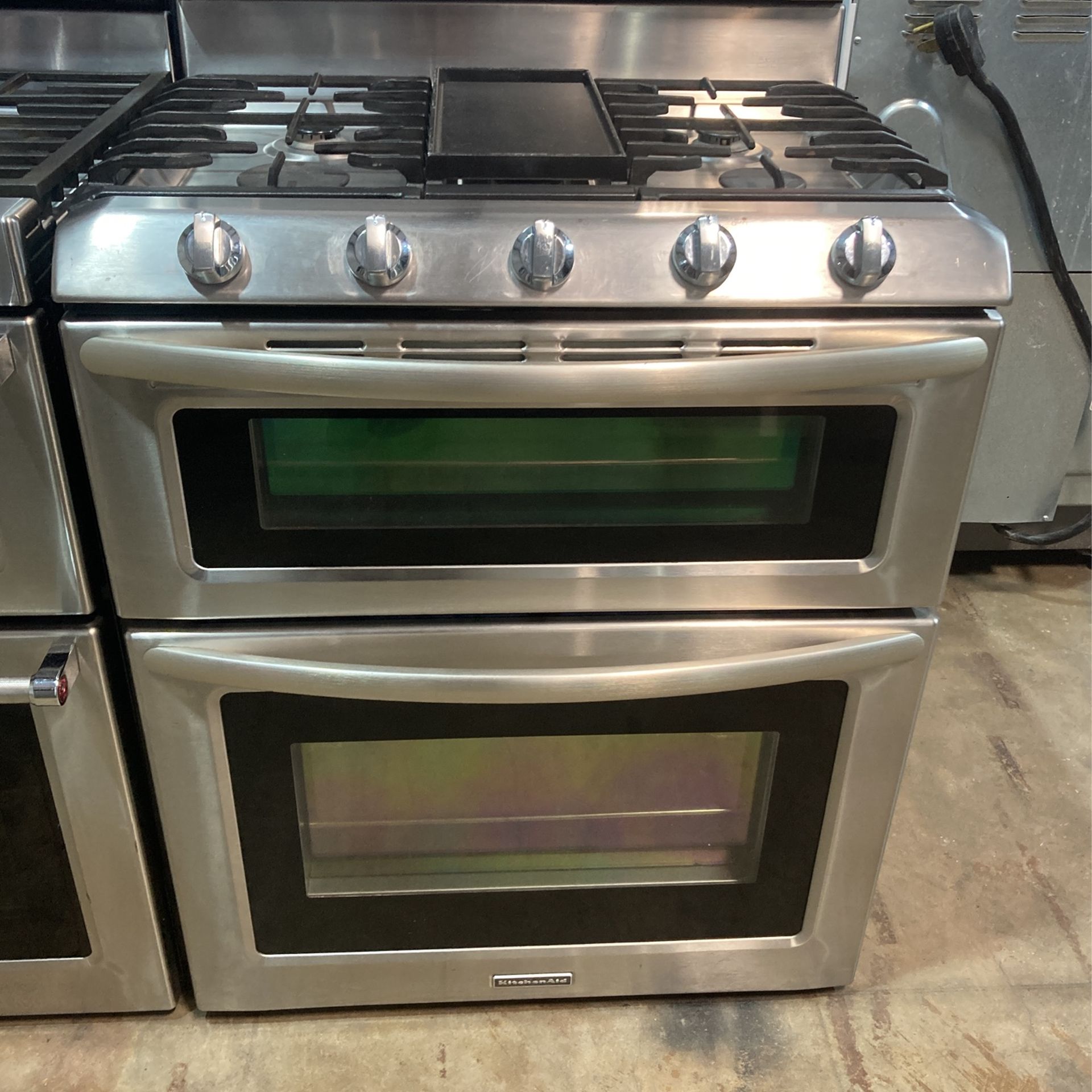 Kitchenaid stove, Gas, Stainless for Sale in Houston, TX OfferUp